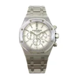 Audemars Piguet Royal Oak Chrono 41mmStainless Steel Watch Silver Dial Replica
