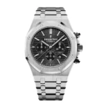 Audemars Piguet Royal Oak Chronograph 41mm Stainless Steel with Black Dial Replica