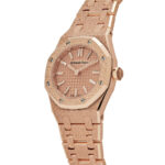 Audemars Piguet Royal Oak Mini Frosted Rose Gold Quartz Replica