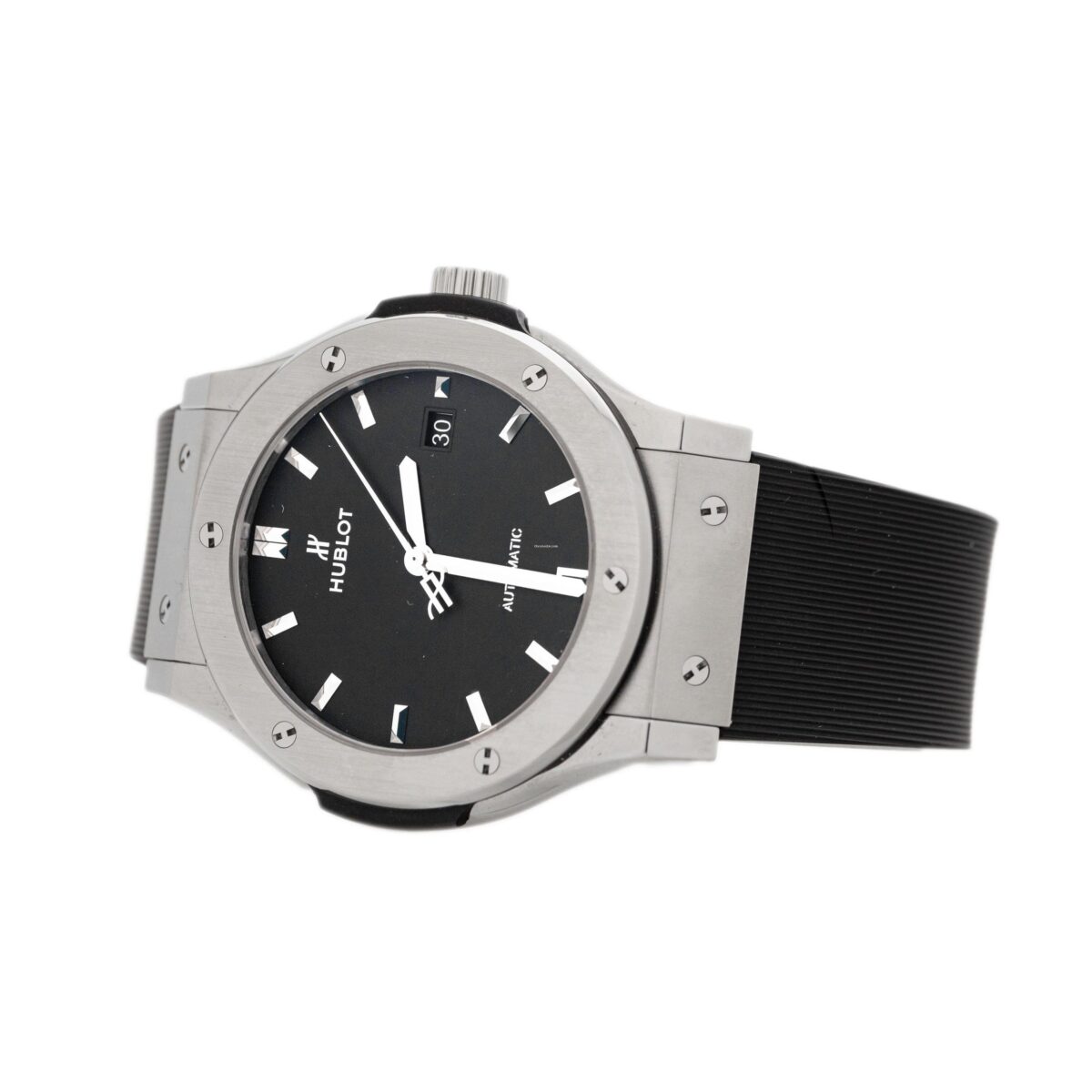 Hublot Classic Fusion 42mm Titanium Black Dial Replica