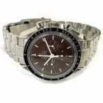 Omega Speedmaster Chronograph Stainless Steel Watch Black Dial Replica
