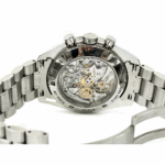 Omega Speedmaster Chronograph Stainless Steel Watch Black Dial Replica