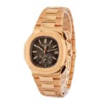 Patek Philippe Nautilus Chronograph Date Rose Gold Replica