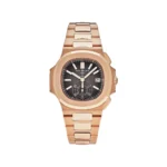 Patek Philippe Nautilus Tiffany & Co. Chronograph Date Rose Gold Replica