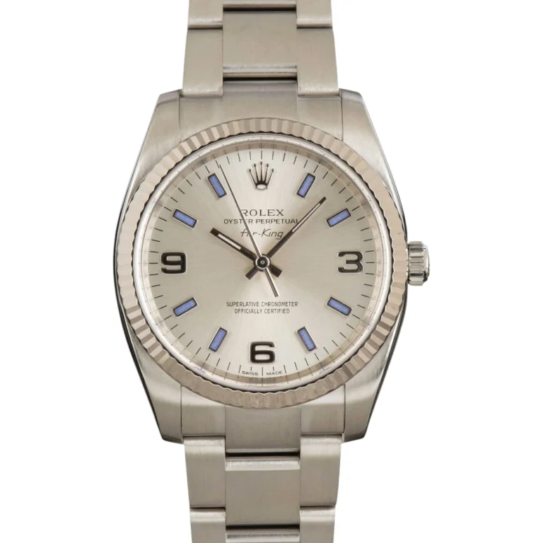 Rolex Air-King 114234 Silver Dial Replica
