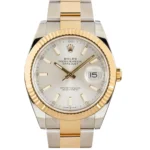 Rolex Datejust 41 126333 Silver Chromalight Dial Replica