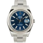 Rolex Datejust II 116334 Blue Superluminova Dial Replica