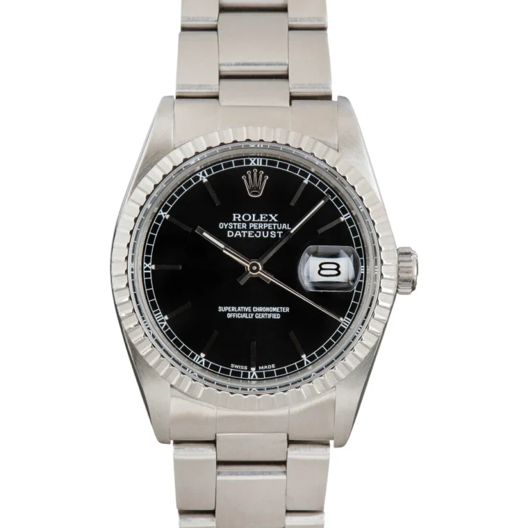 Rolex Datejust Ref 16030 Black Dial Replica
