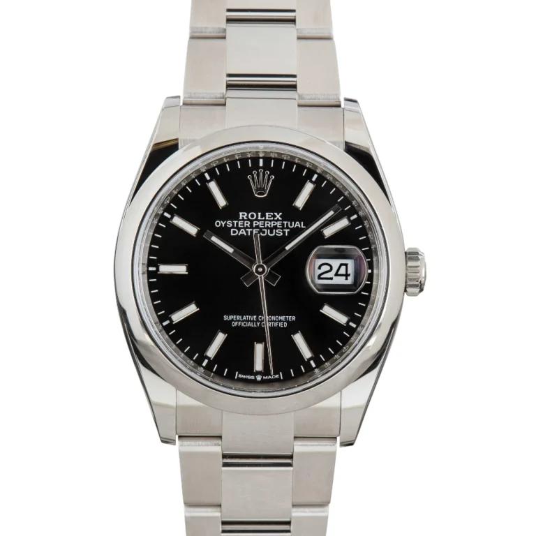 Rolex Datejust ref 126200 Black Dial Replica