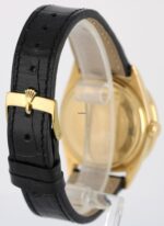 Rolex Day-Date 18k Yellow Gold DIAMOND RUBY 36mm Leather Watch Replica