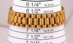 Rolex Day-Date Vintage Wide Boy Dial 18K Yellow Gold SILVER 36mm Replica