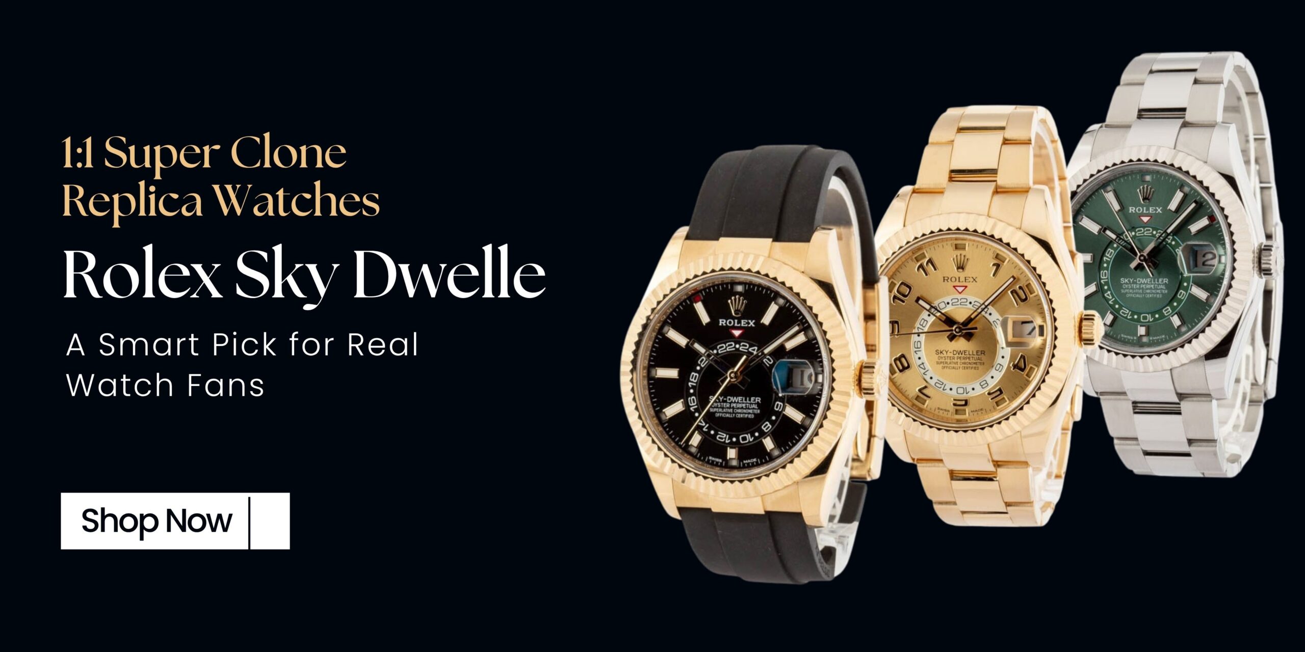 Rolex Sky Dweller 1:1 Super Clone Replica Watches – A Smart Pick for Real Watch Fans