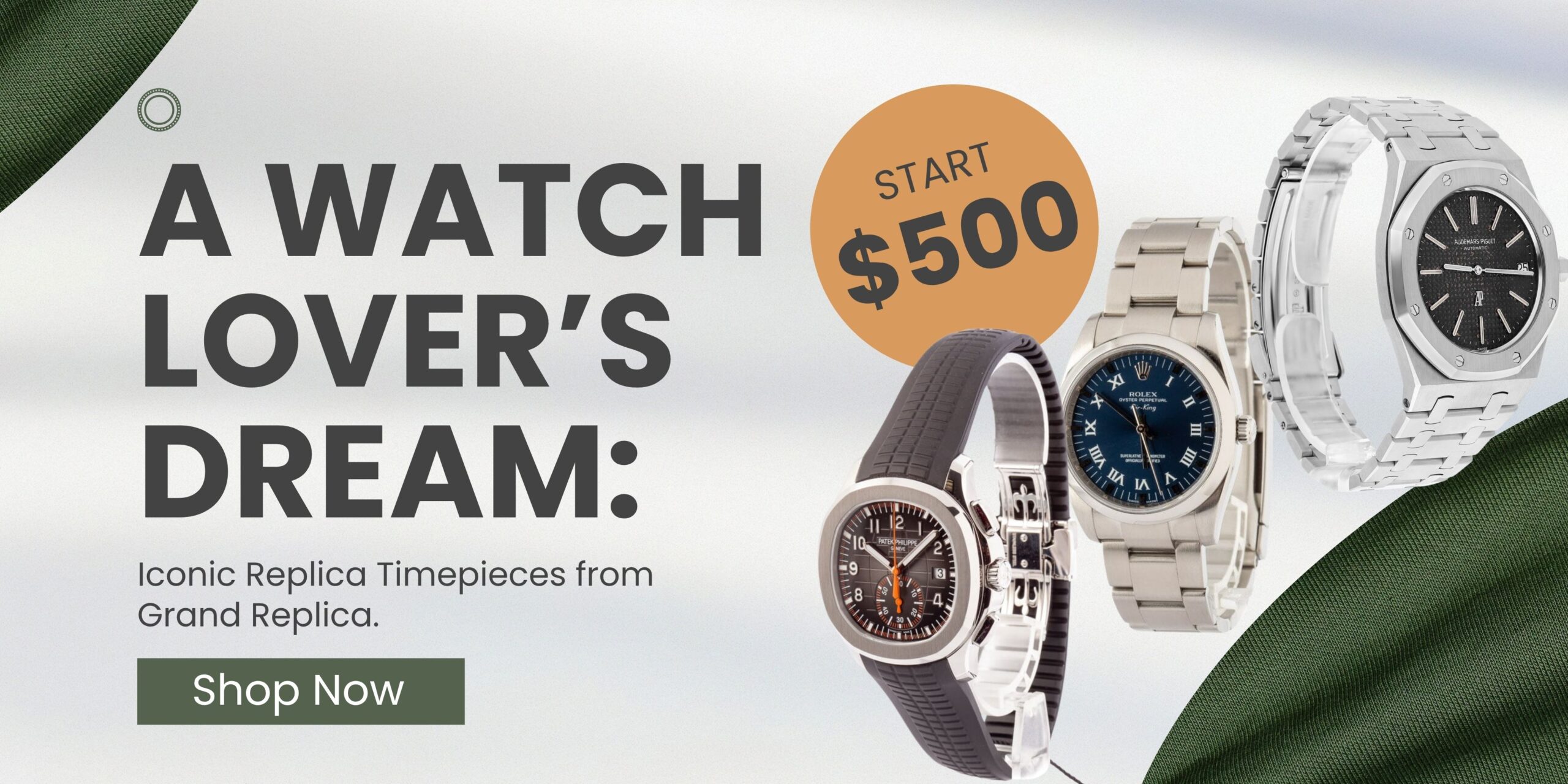A Watch Lover’s Dream: Iconic Replica Timepieces from Grand Replica.