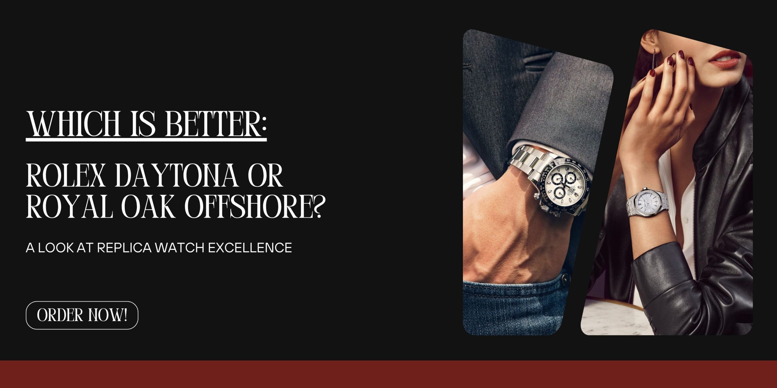 Which is Better: Rolex Daytona or Royal Oak Offshore? A Look at Replica Watch Excellence