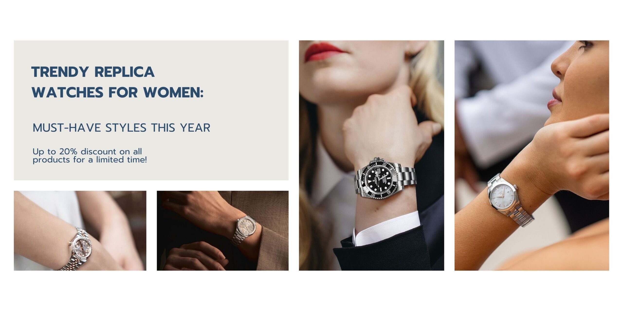 Trendy Replica Watches for Women: Must-Have Styles This Year